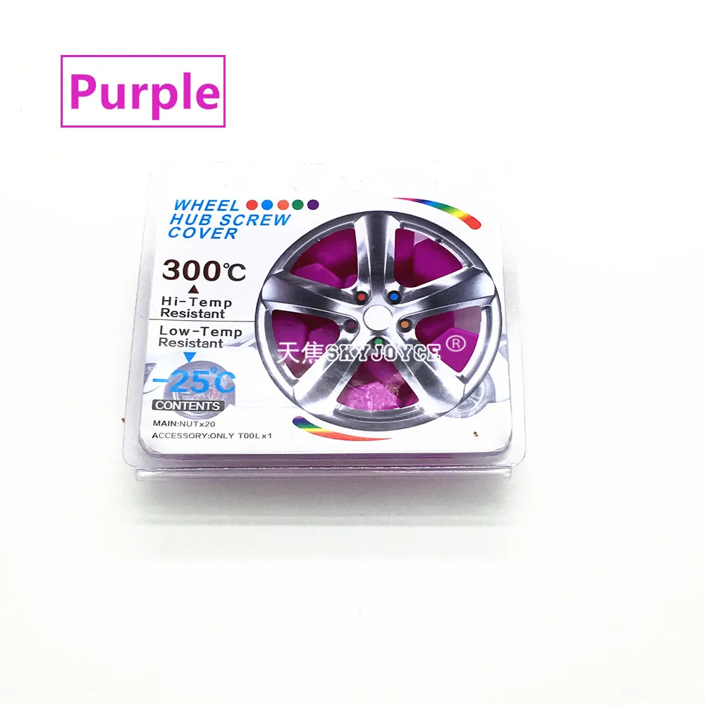 20 x car wheel hub screw cover case cap silicone lug nut bolt decorative wheel hub cover seat car styling emblem rim sticker (1)