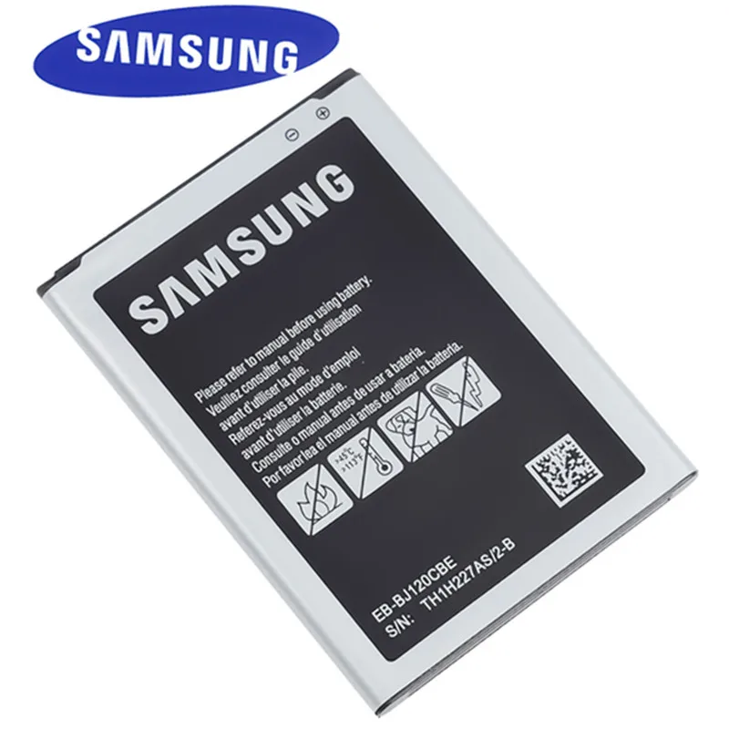 Оригинальный аккумулятор samsung для Galaxy J1 2016 J120 Express 3 EB BJ120CBU BJ120CBE с 2050