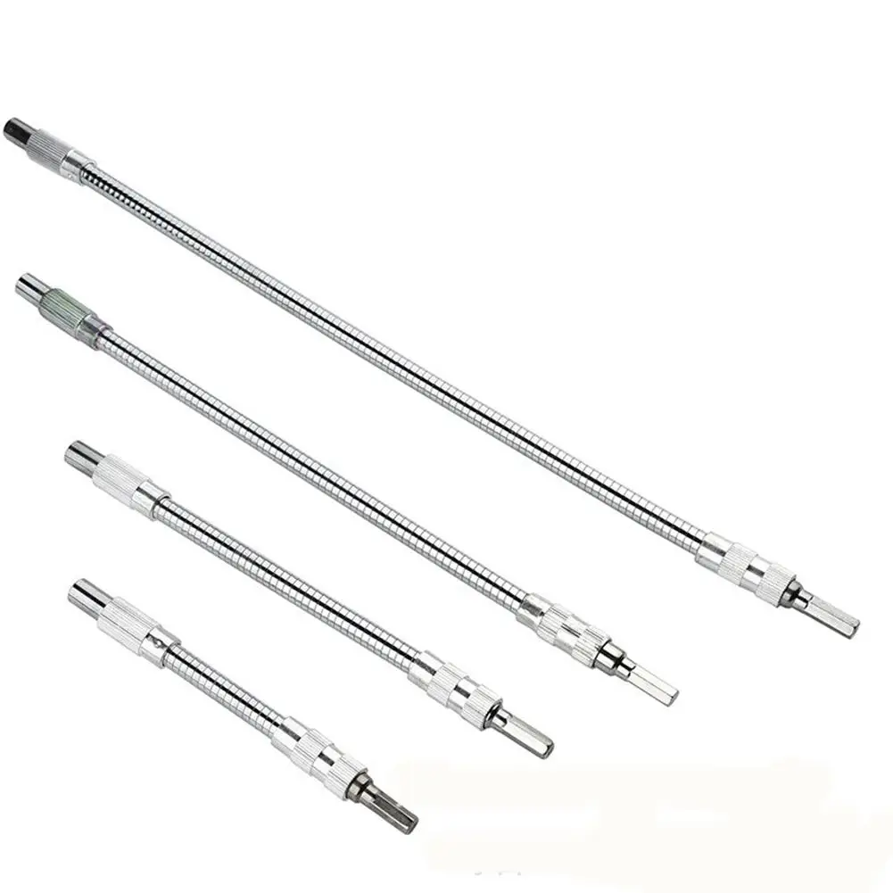 

Litake Flexible Shaft Tool Metal Drill Screwdriver Bit Holder Connect Link Multitul Hex Shank Extension Snake Bit