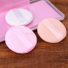 3 шт круглая комбинация сухая и влажная губка для макияжа освежающий контроль масла смягчающий кожу