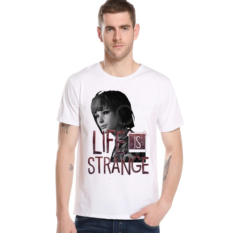 

Funny Tee Shirt Men's Printing Short Sleeve life is Strange SHIRT S-XXXL Couple Guardians Of The Galaxy T Shirts M13-9#