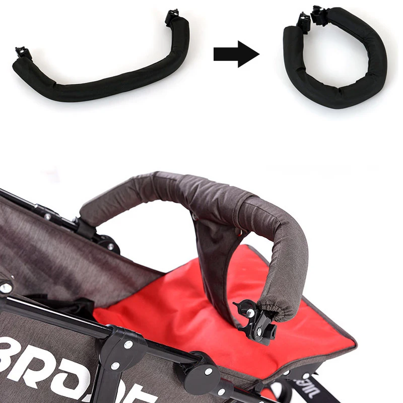 Универсальные аксессуары для детских колясок, бампер, съемный подлокотник, диаметр 16 мм, стальная труба рамы коляски