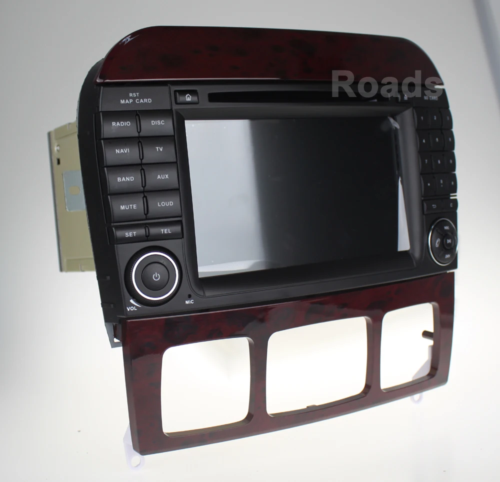 Best Android 8.0 Car DVD Player Radio GPS for Mercedes/Benz W220 W215 S280 S430 S500 S55  with BT WiFi 16