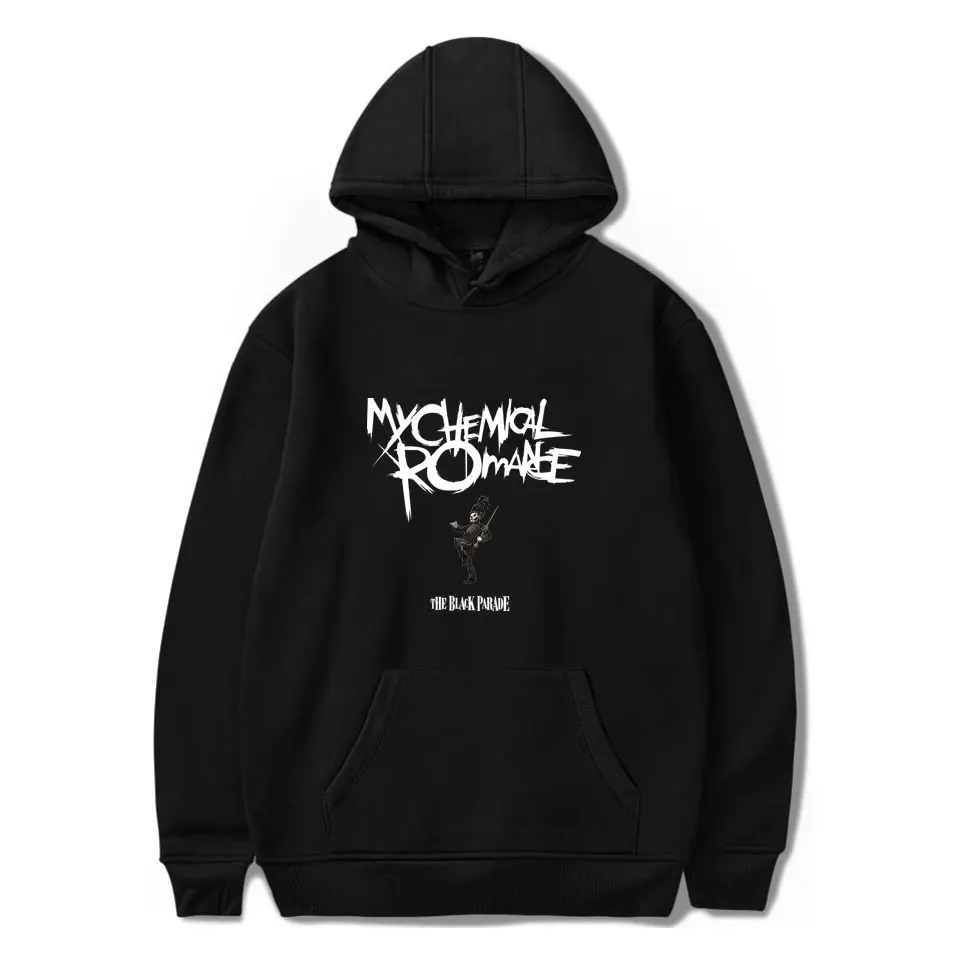 My Chemical Romance толстовки для мужчин и женщин черный парад панк эмо рок Толстовка