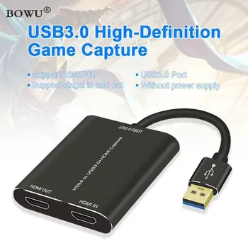 

1080P HD Video HDMI Capture Card USB 3.0 Adapter Device For Windows7/8/10 Mac Linux Support Live Streaming for Russia World Cup