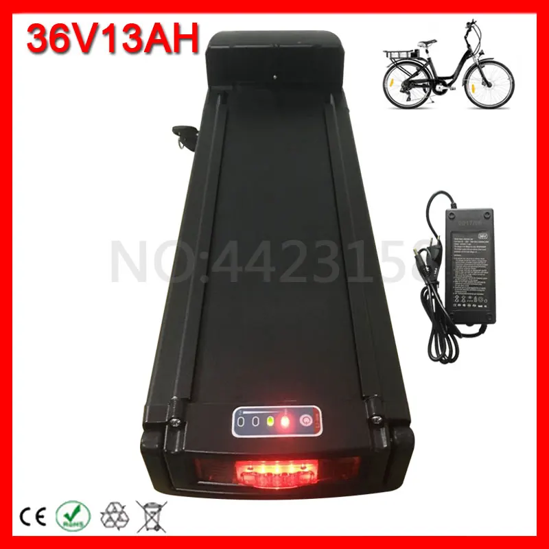 Электровелосипед 36V 250W 350W 500W 12AH 13AH 15AH литиевый аккумулятор с зарядным устройством