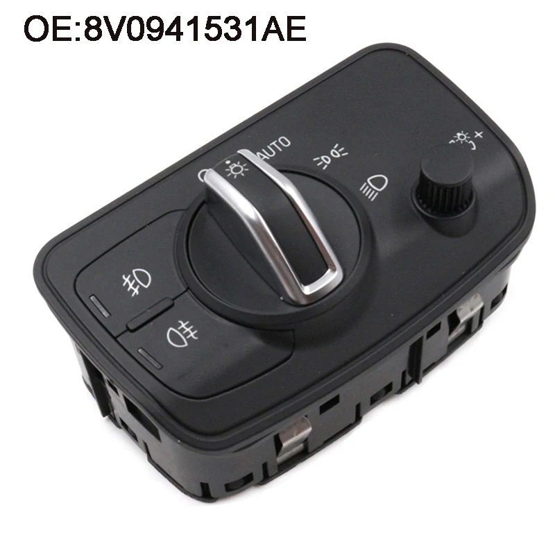 Headlight Switch Fog Lamp Control Button For Audi A3 / Sportback TT