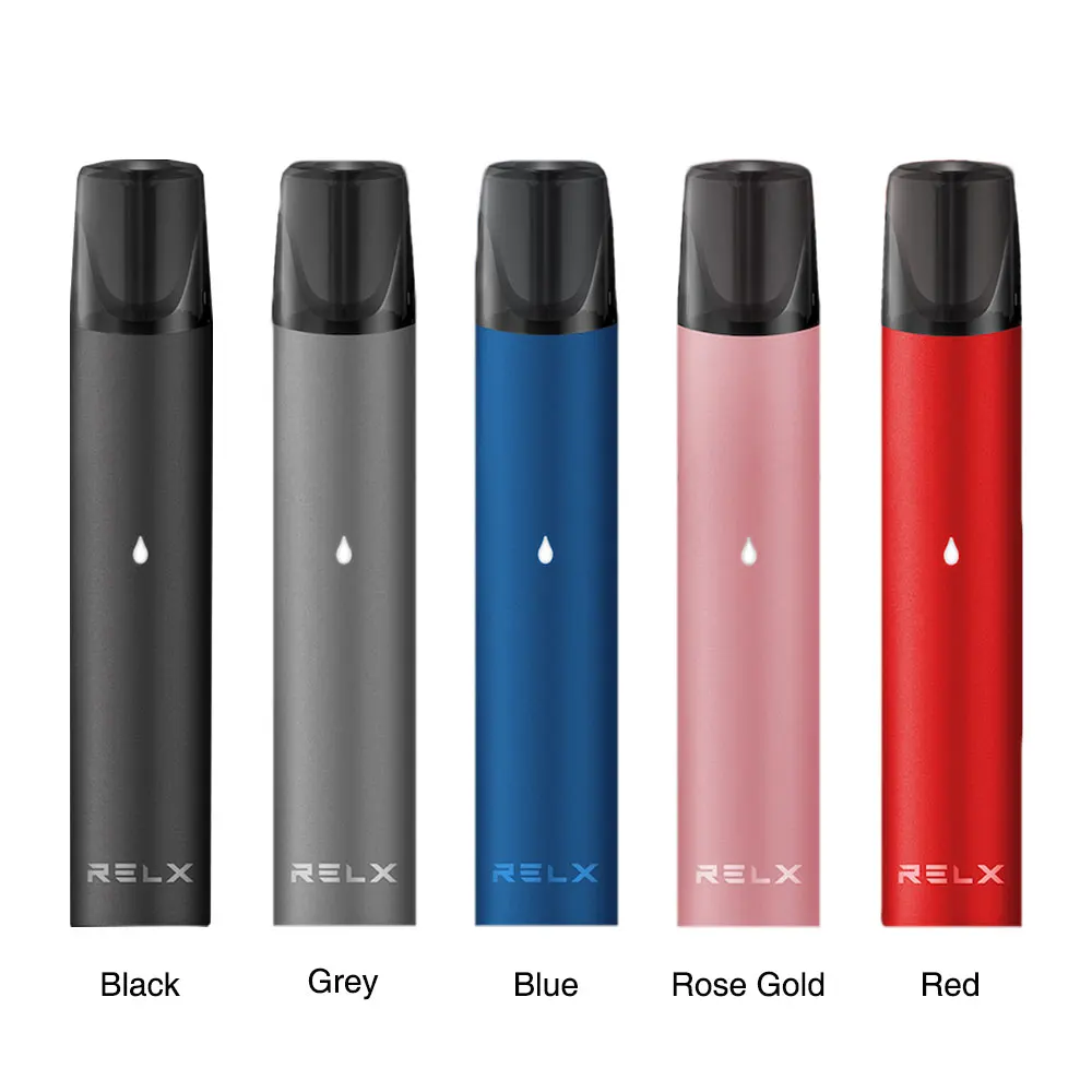 

Original Relx Pod Kit with 350mAh Battery & 2 Pod Fresh Throat Hit & Authentic Taste Electronic Cigarette Vape Kit Vs Minifit