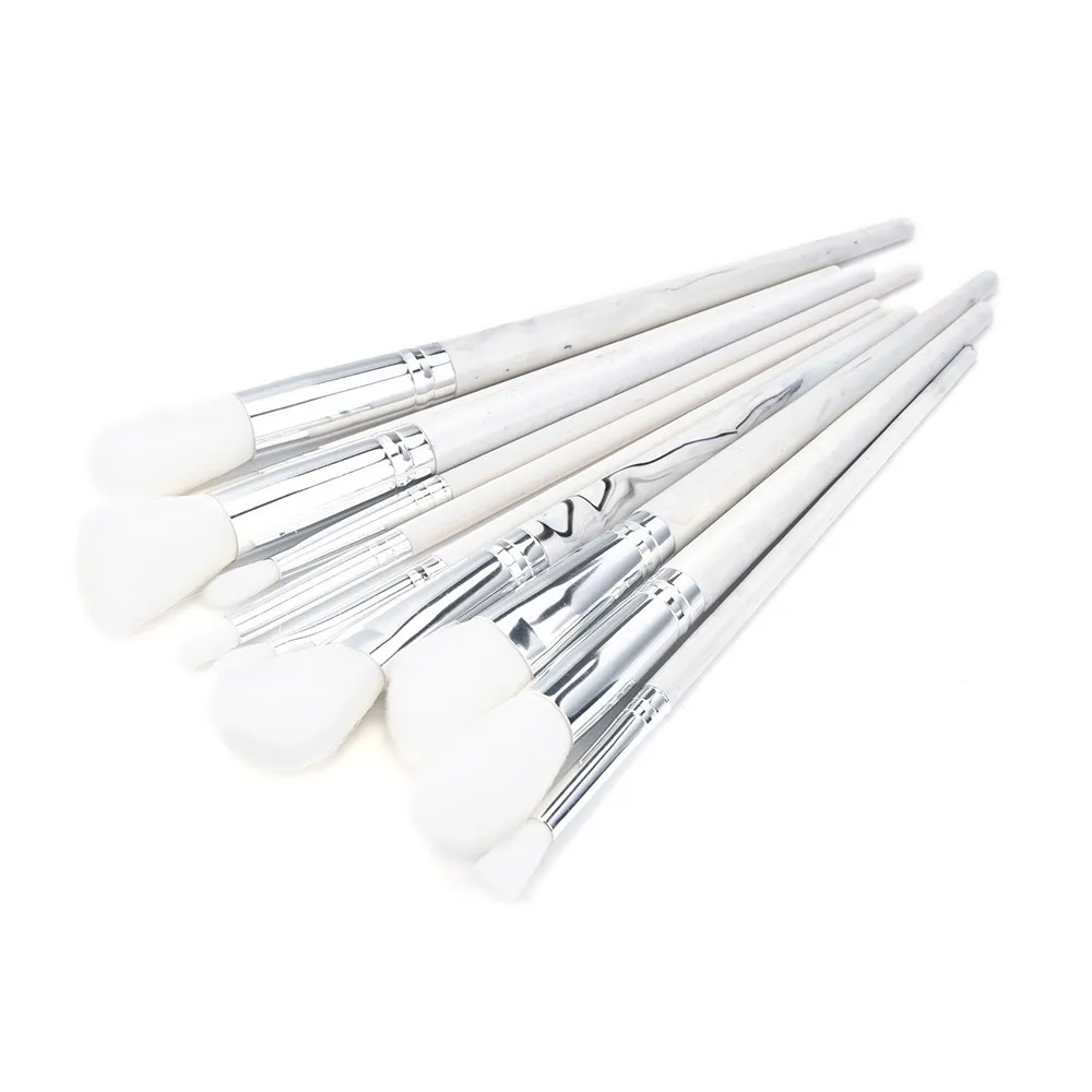 10PCS Make Up Foundation Eyebrow Professional Makeup Brushes Set 10PCS Make Up Foundation Eyebrow Professional Makeup Brushes Set