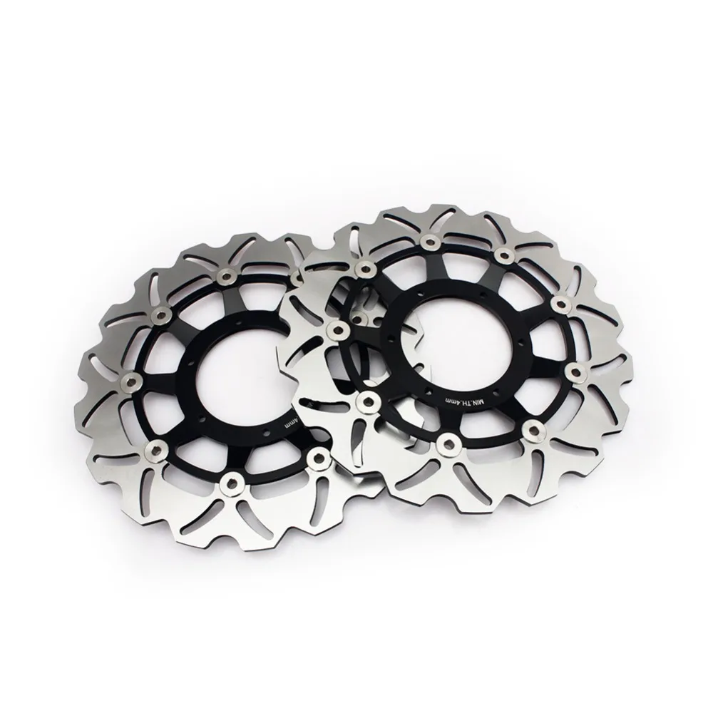 

BIKINGBOY Front Pair Brake Discs Disks Rotors for Honda CB600F HORNET ABS 2007-2013 CBR600F /ABS 2011 2012 2013 CB 600 F 08 09