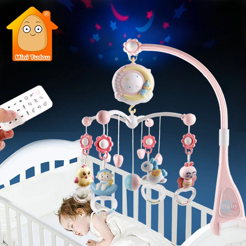 Teleurstelling Notitie Doorzichtig Baby Musical Mobile Crib Bed Toys New | Baby Musical Mobile Crib Music -  Baby Toys - Aliexpress