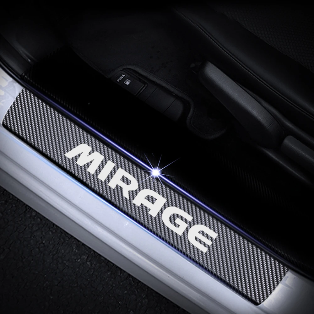 Автомобильный Стайлинг для Mitsubishi MIRAGE Виниловая наклейка из углеродного волокна