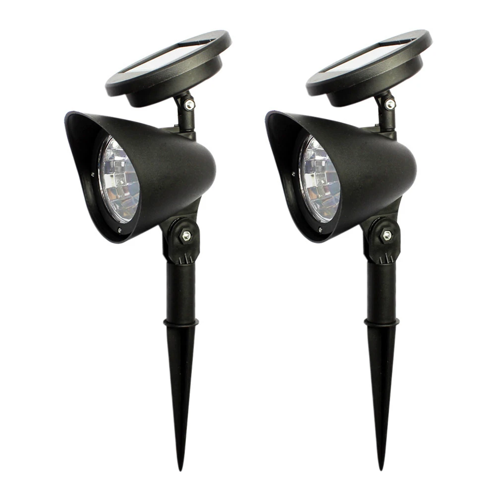 

2 4 5PCS/batch waterproof portable LED outdoor solar spotlight LED landscape light solar garden light solar lawn street light