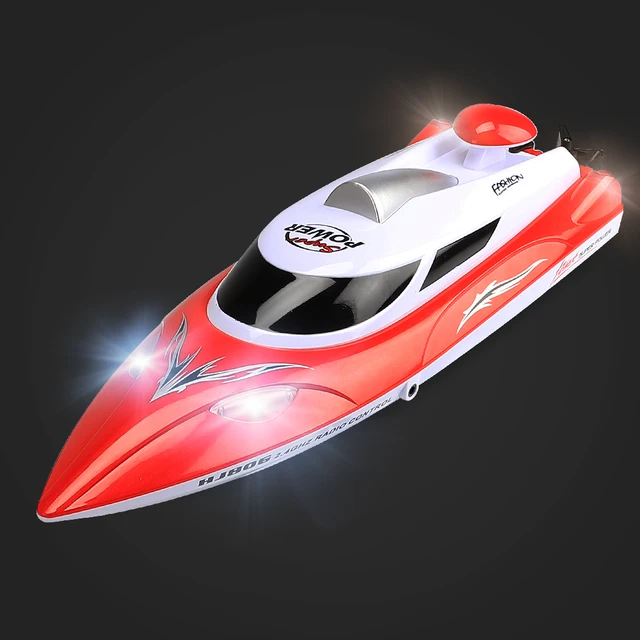 High Speed RC racing Boat 35km/h 200m Control Distance Fast Ship With Water Cooling System HJ806 5