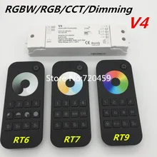 RGBW/RGB/CCT/Dimming+2.4GHz Wireless RF Remote Controller 4 Channel LED RF Controller for RGB/RGBW LED Strip Light