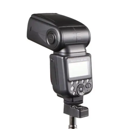Держатель для вспышки Nicefoto адаптер штатива с винтом 1/4 '' 20 Canon Nikon Вспышка Speedlite