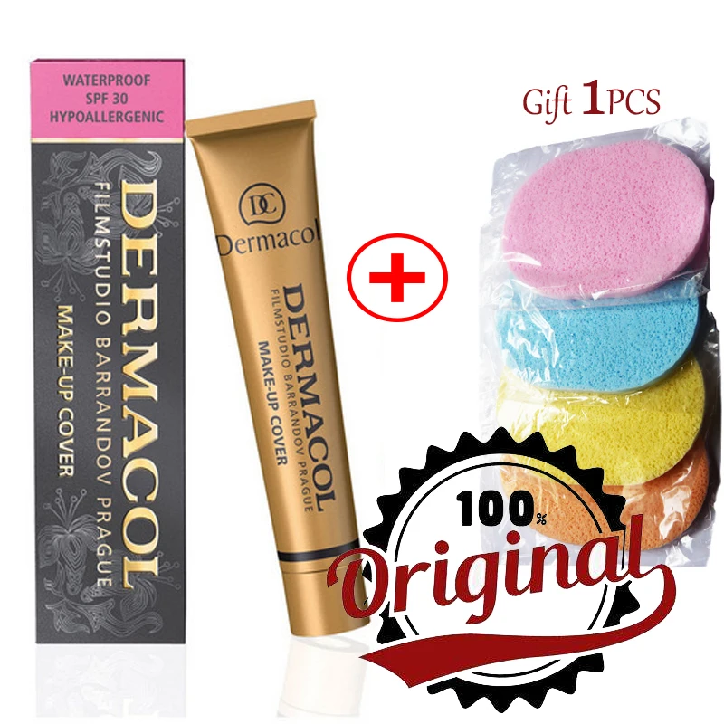 

Authentic 100% Dermacol Base Make up Cover Primer Concealer Base Professional Face Dermacol Makeup Foundation Contour Palette