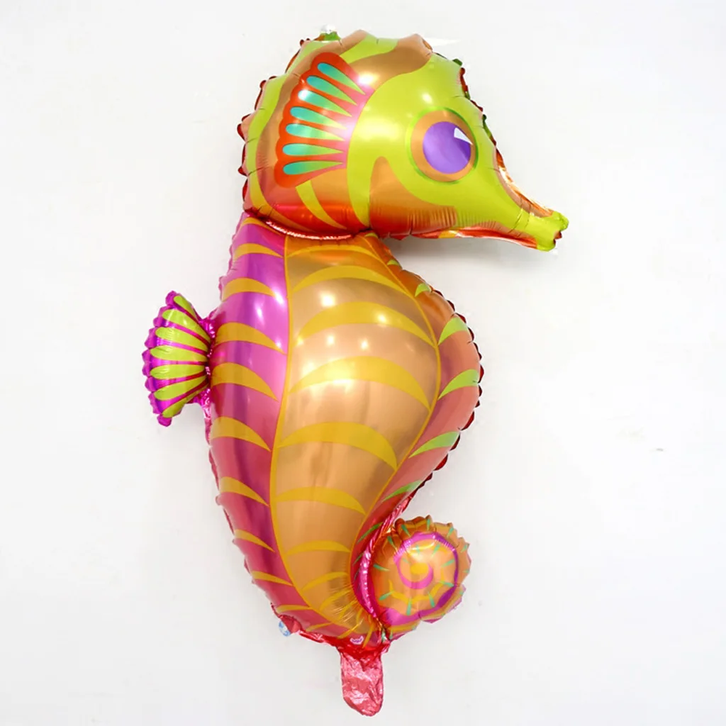 6pcs Cute Large Sea Animal Foil Helium Balloon Children Toy Photo Backdrop