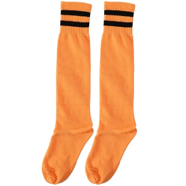 Детские профессиональные футбольные носки; однотонные футбольные носки до колена; 3 - Цвет: 4
