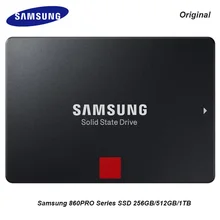 samsung внутренний SSD 860PRO MZ-76P256B/MZ-76P512B/MZ-76P1T0B 256G/512G/1T 2,5 дюйма SATA твердотельный накопитель для ноутбука