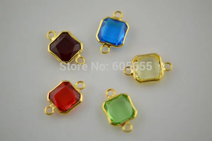 10 шт./партия граненые бусины для ювелирных изделий|jewelry connector|connectors for jewelrybead connector |
