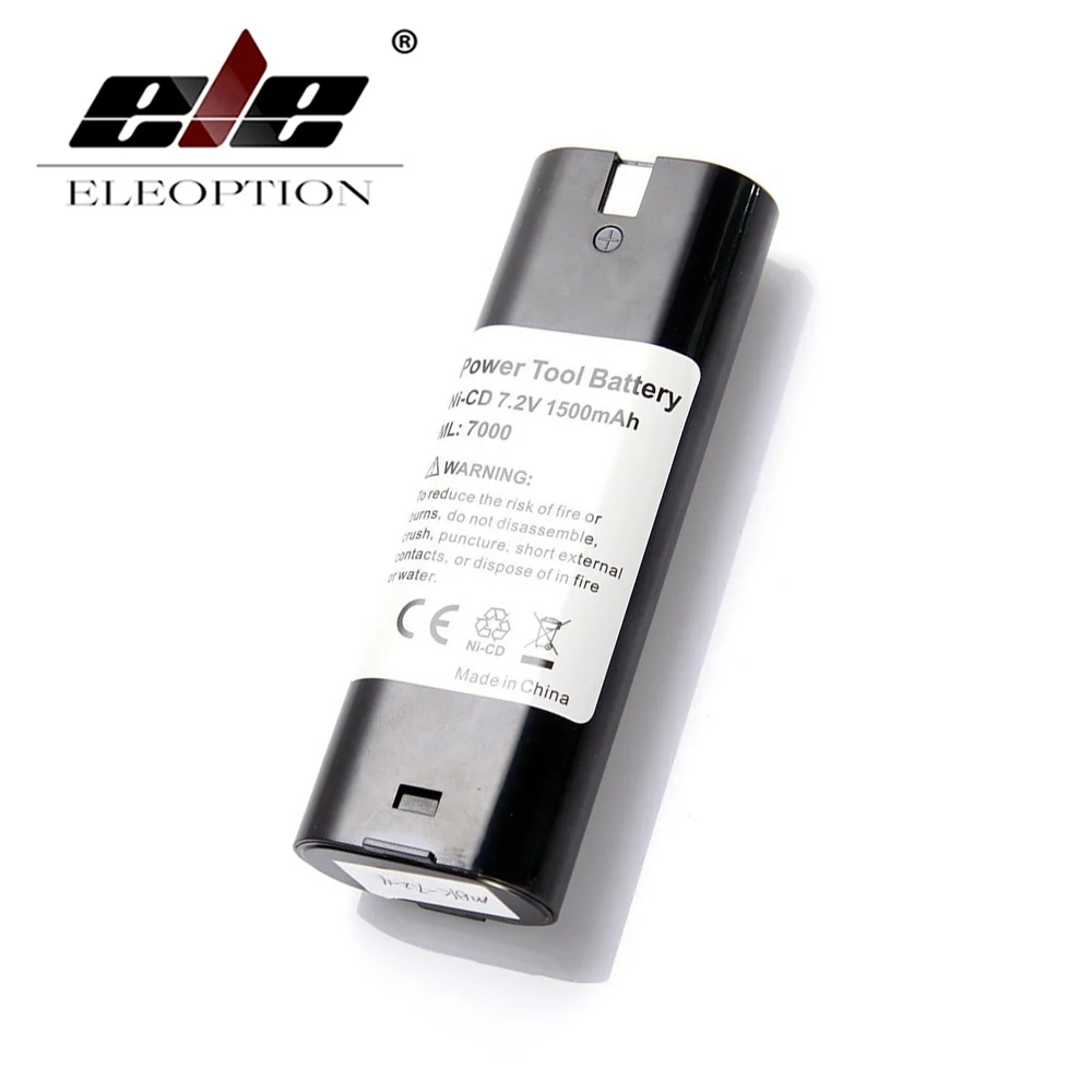 ELEOPTION 7.2 В 1.5ah Мощность инструмент Батарея для Makita 191679-9 192532-2 192695-4 632002- 4 632003-2 7000 7002 7033 um1000d um1200dw