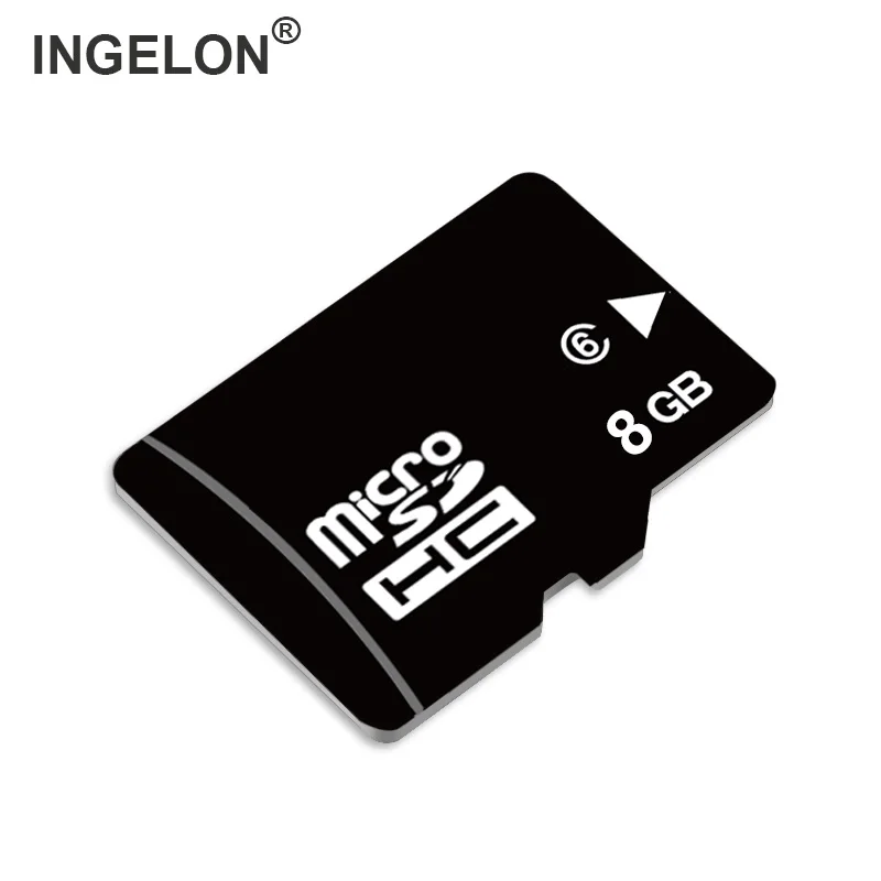 Ingelon microSD 8gb Memory Card micro SDHC C6 TF Card Dropshipping Wholesale price Mobible phone Black Card Free Shipping (3)