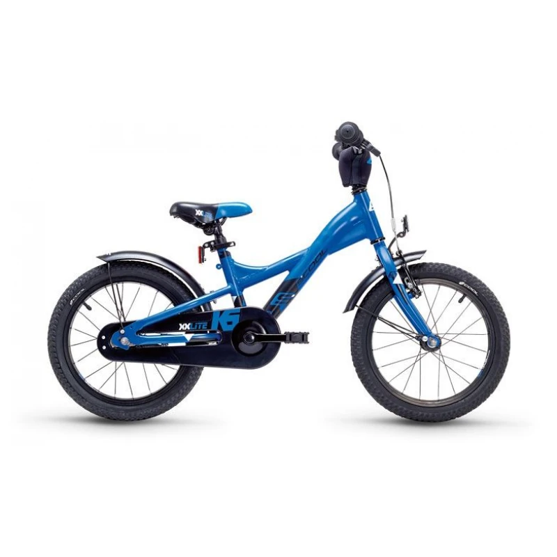 Детский велосипед Scool XXlite alloy 16 1-S - Цвет: Темно-синий