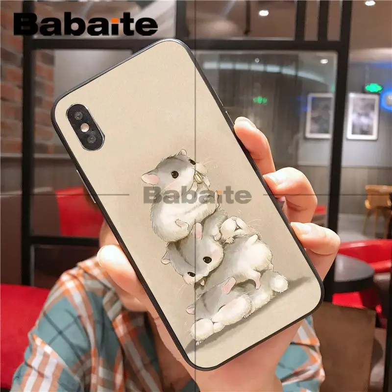 cartoon lovely Animal Hamster 
