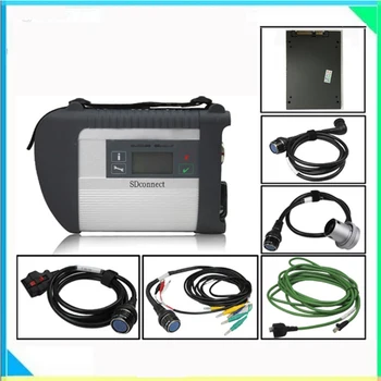 

High Quality MB STAR C4 SD CONNECT diagnostic tool MB SD C4 Multiplexer Support Multi-Language mb star c4 SSD Software V2020.06