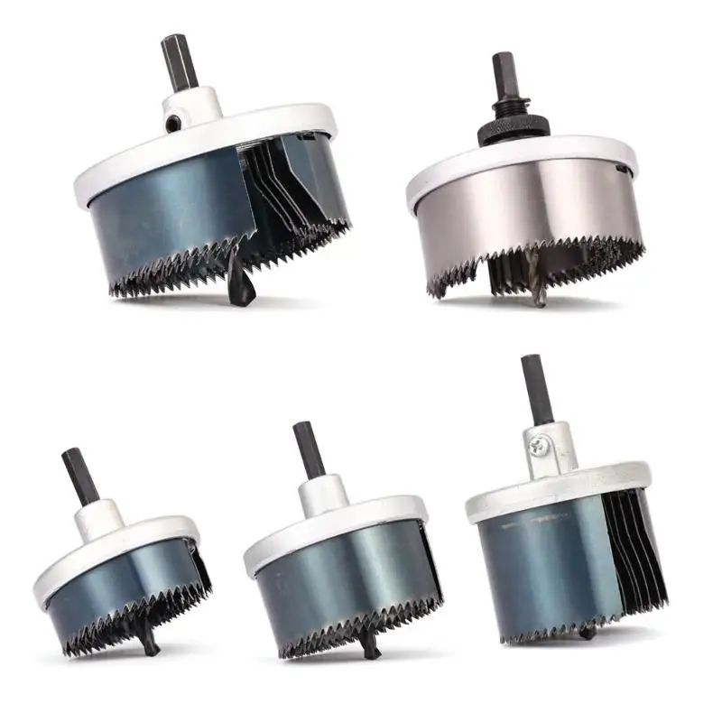 

DIY Woodworking Hole Saw Cutting Set Hole Drill Bit Kit Wood Metal Drilling Tools Cutting Carpentry Crowns Saw Set Metal Wood