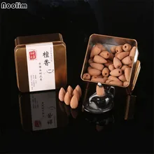 NOOLIM Sandalwood задняя башня для благовоний с зажигательной горелкой Благовония из сандалового дерева домашний декор использование в домашних Teaho