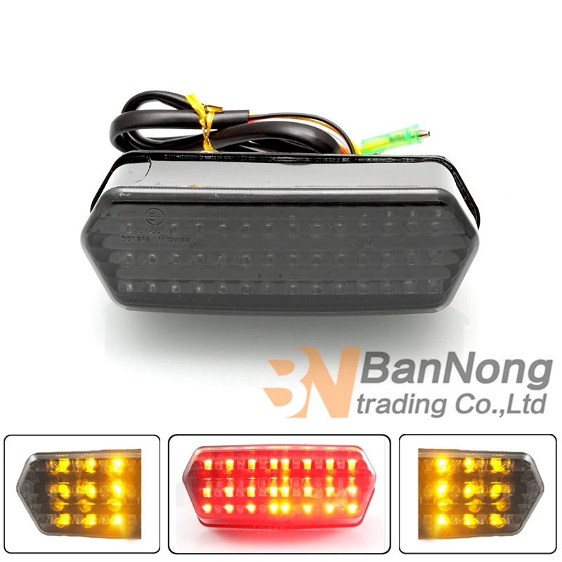 

Motorcycle LED Rear Tail Light Integrated Turn Signals Light Brake running light For HONDA Grom MSX 125 MSX125 2013-14-2015