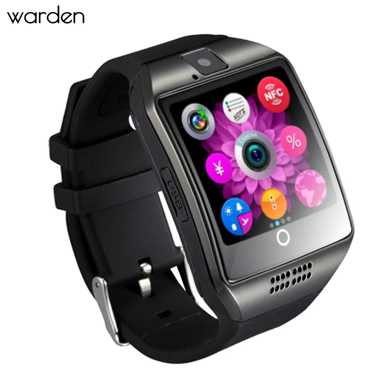 Bluetooth OLED Smart Watch Health Facebook Twitter Smartwatch Sport Smart Electronics Sim Card Wristwatch For IOS