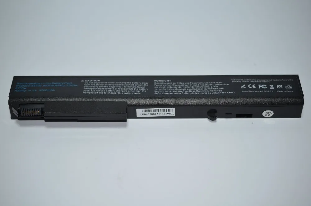 14,4 V для hp батарея EliteBook 8530p 8530 Вт 8540p 8540 Вт 8730p 8730 Вт 8740 484788-001 аккумулятор большой емкости HSTNN-LB60 HSTNN-OB60 HSTNN-XB60 KU533AA