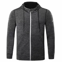 Зимние Для мужчин спортивный костюм Бег куртка Спорт фитнес с длинными рукавами и капюшоном в комплекте со тренажерный зал на свежем воздухе Футбол Баскетбол бег куртки, детская одежда