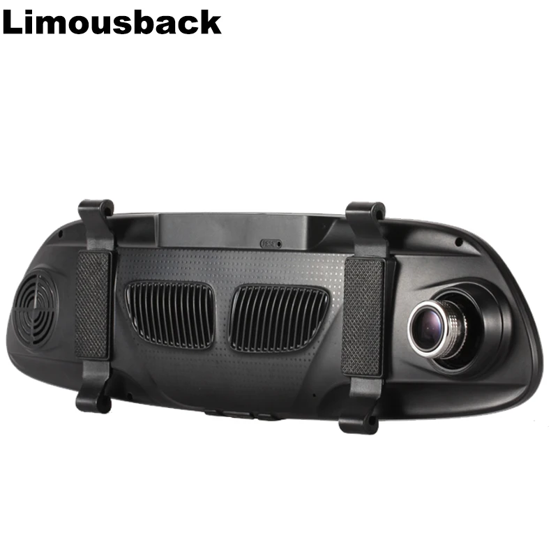 Автомобильный видеорегистратор Limousback Full HD 1080P 7 0 дюймов сенсорный двойной