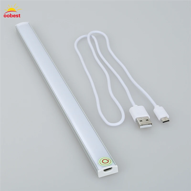 

USB LED Bar Light DC 5V Eyes Protection LED Rigid Strip LED Reading Light LED Wireless Touch Wall Night Light Lamp NightLight
