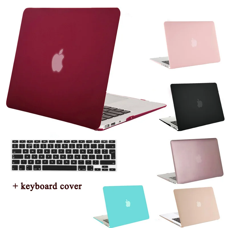MOSISO Clear Matte Plastic Hard Case Cover for Macbook Air