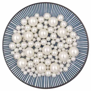 

Pearl Beads Vase Fillers DIY crafts Necklaces Birthday Bachelorette hen Party bridal shower Wedding Table Centerpiece Decoration