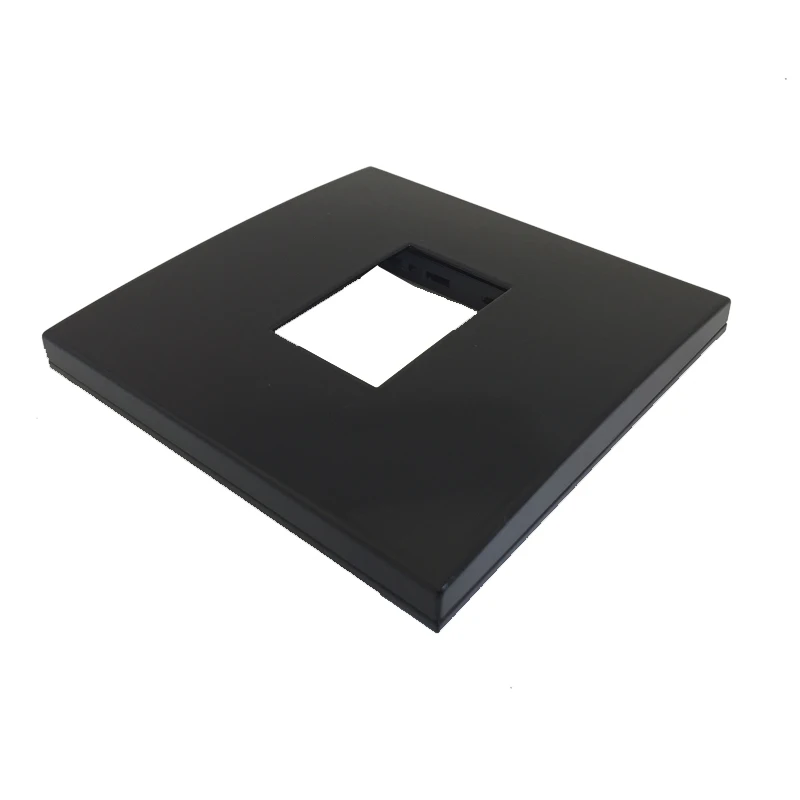 1 Slot Black Wall Outlet Frame pic 6