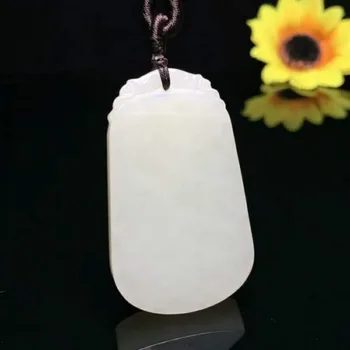 

Exquisite Hetian Jade Pendant h49#