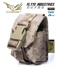 Free shipping In stock FLYYE genuine MOLLE grenade attack Pouch Military camping hiking modular combat pouch CORDURA FY-PH-G002 Free shipping In stock FLYYE genuine MOLLE grenade attack Pouch Military camping hiking modular combat pouch CORDURA FY-PH-G002