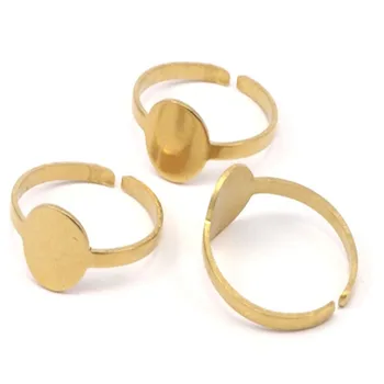 

10pc.. SZ : 16-17mm .Raw Brass Circle Rings blank --YN088