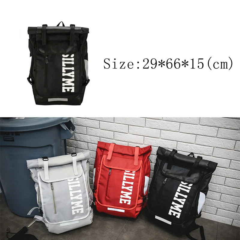 Hip hop Style Unisex Backpack Street Fashion Harajuku Letter Print Travel Bag Sports Backpack 1 1
