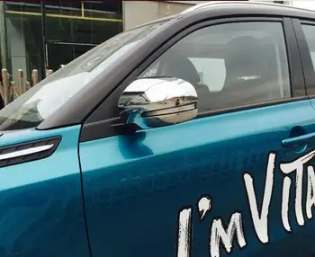 

ABS Chrome Side Mirror Cover Door Mirror Trim For Suzuki Vitara 2015 2016 2017 Accessories