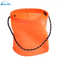Ultralight Wash Basin Fishing Sort out Field Outside Bucket Light-weight EVA Folding Bucket Transportable Tenting Climbing Fishing Instruments