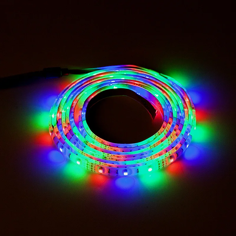 Светодиодная лента RGB 5 м 10 (2*5 м) SMD 3528 2835 светодиодный светильник с ИК пультом