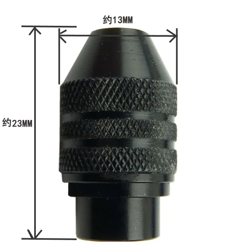  keyless drill chuck for dremel Rotary Tools dremel Accessories 0.5-3.2mm mini drill chucks adapter 