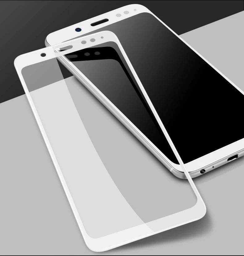 Защитное закаленное стекло для сяоми редми ноут 5 стекло xiaomi redmi note 5 glass стекло на экрана ксиоми редми нот 5 про - Цвет: White
